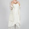 Silk Lightweight Blazer in Chalk