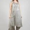 Silk Overdress in Hay Cloud