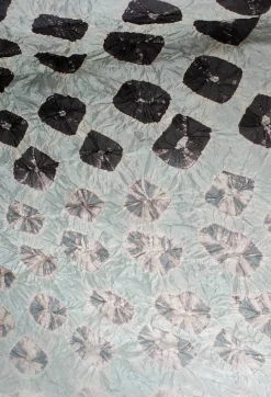 Silk Scarf in Black/Grey