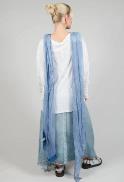 Silk Scarf in Original Blue