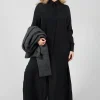 Silk Shirt Dress in Black