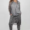 Silk Shirt Dress in Pencil Cloud