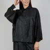 Silk Shirt in Black