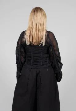 Silk Shirt in Black