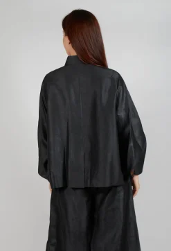 Silk Shirt in Black