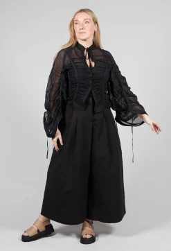 Silk Shirt in Black