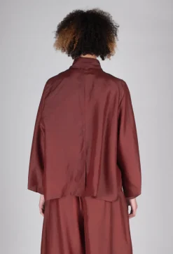 Silk Shirt in Copper
