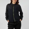 Silk Shirt in Dark Green