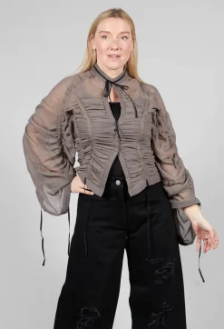 Silk Shirt in Mud