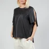 Silk Slit Blouse in Mud Dyeing