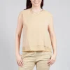 Silk Vest Top in Juta