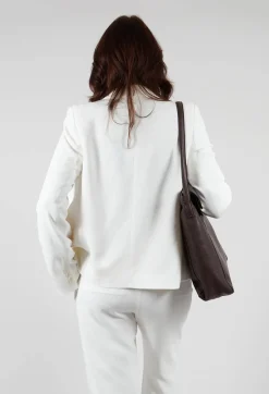 Single Breasted Blazer in Latte
