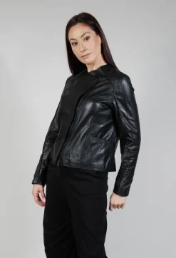Sinister Pelle Jacket in Black