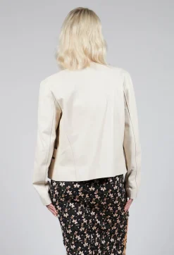 Sinister Pelle Jacket in Sabbia