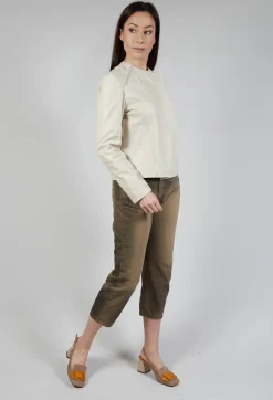 Sinister Pelle Jacket in Sabbia
