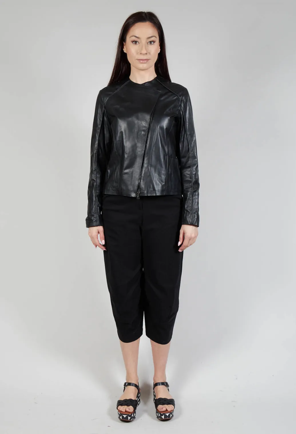 Sinister Pelle Jacket in Black