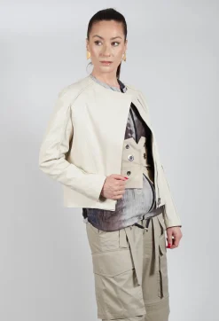 Sinister Pelle Jacket in Sabbia