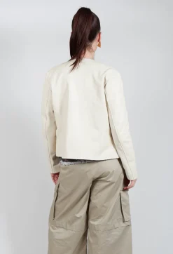 Sinister Pelle Jacket in Sabbia