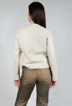 Sinister Pelle Jacket in Sabbia