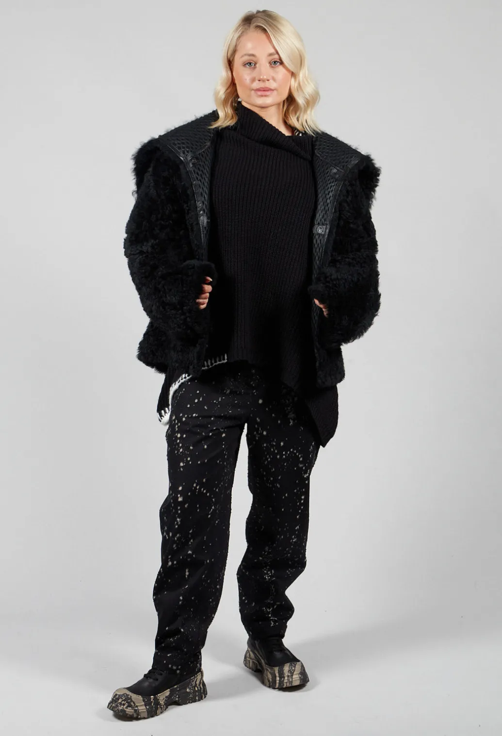 Siro Jacket in Black