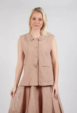 Sissela Top in Taupe