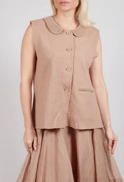Sissela Top in Taupe