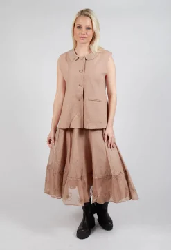 Sissela Top in Taupe