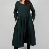 Skaliefer Dress in Waldtanne