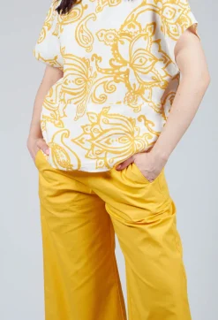 Skara Trousers in Curcuma