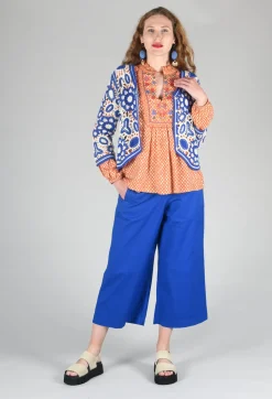 Skara Trousers in Saphir