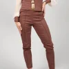 Skinny Trousers in Cioccolato