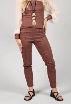 Skinny Trousers in Cioccolato
