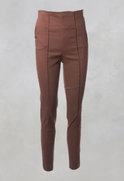Skinny Trousers in Cioccolato