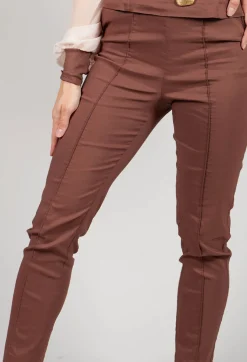 Skinny Trousers in Cioccolato