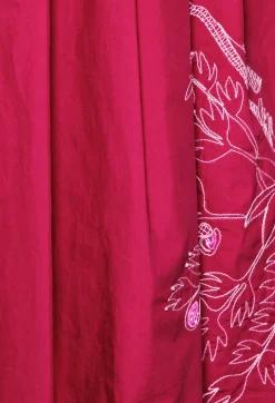 Skirt in Cremisi-Crimson