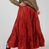 Skirt in Ruggine Rust
