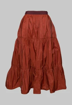 Skirt in Ruggine Rust