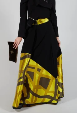 Skirt Klar In Colourful Yellow