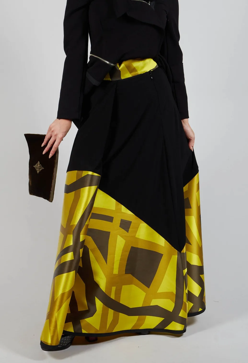 Skirt Klar In Colourful Yellow
