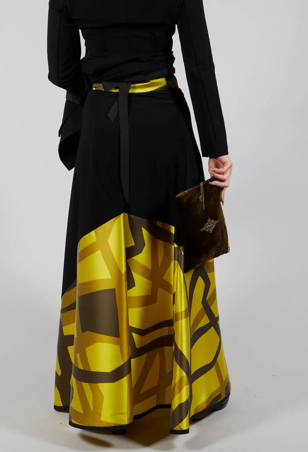 Skirt Klar In Colourful Yellow