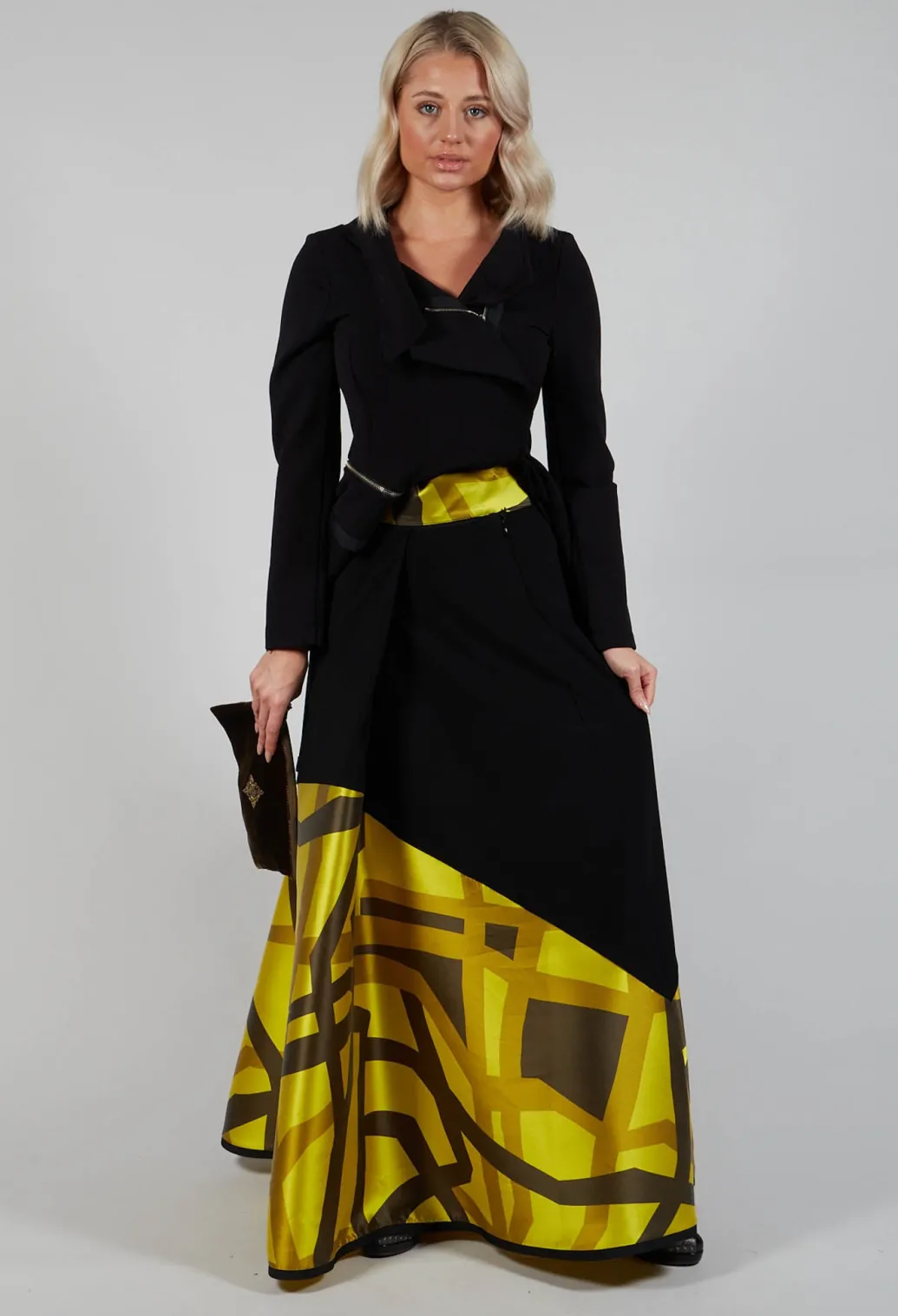 Skirt Klar In Colourful Yellow