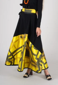 Skirt Klar In Colourful Yellow