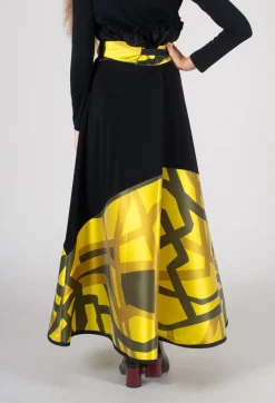 Skirt Klar In Colourful Yellow
