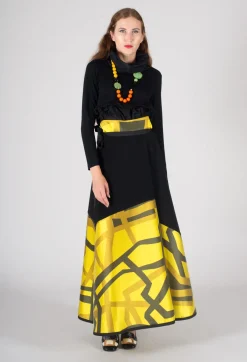 Skirt Klar In Colourful Yellow