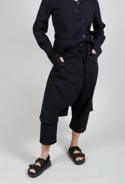 Skirt Trousers in Black