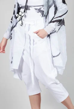 Skirt Trousers in White