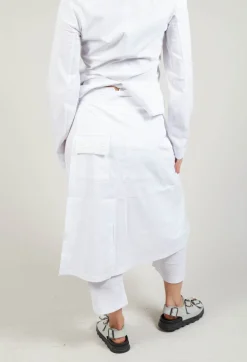 Skirt Trousers in White