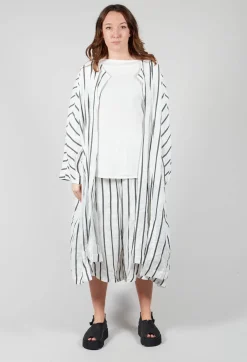 3/4 Sleeve T-Shirt in White