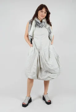 Sleeveless Balloon Dress in Moon
