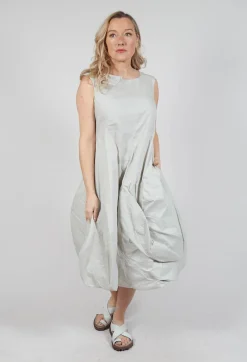 Sleeveless Balloon Dress in Moon